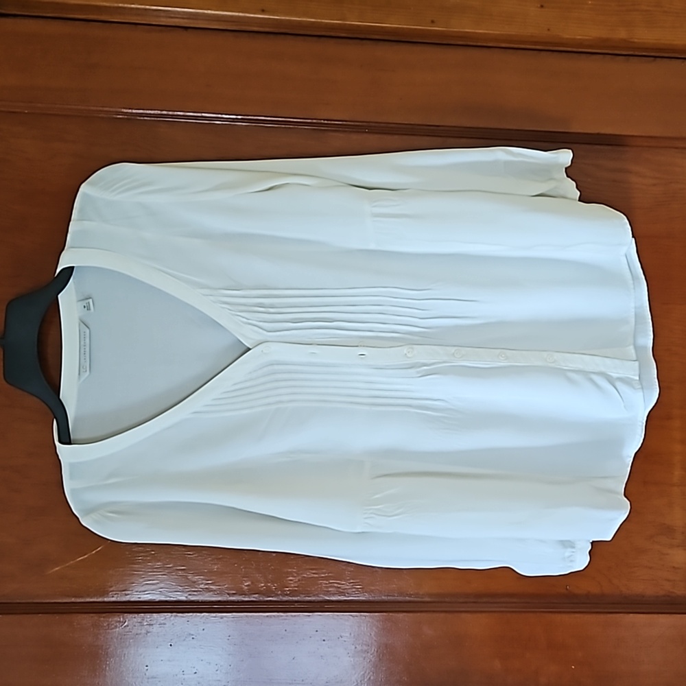 Womens pintuck blouse